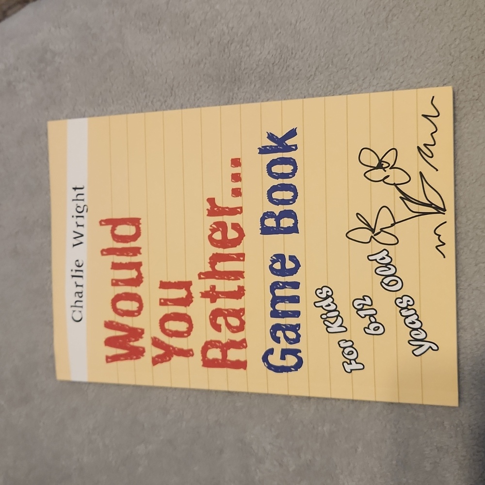 Would You Rather book